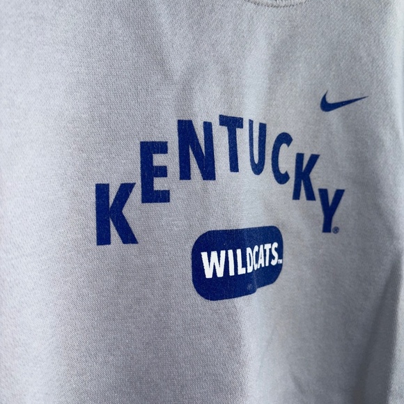 Nike girls large Kentucky cropped sweatshirt - Picture 3 of 5